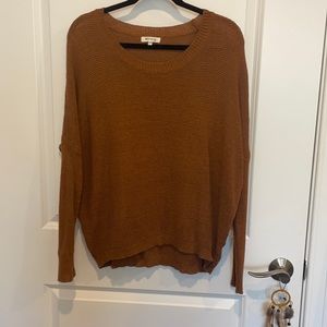 Miracle clothing brand burnt Orange sweater